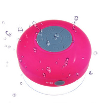 Promotion gift Mushroom suction cup wireless bt waterproof shower speaker bts 06